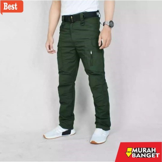 celana cargo panjang pria Asoheh Celana Tactical  Wtac Panjang Free Sabuk Gunung Pria  PDL