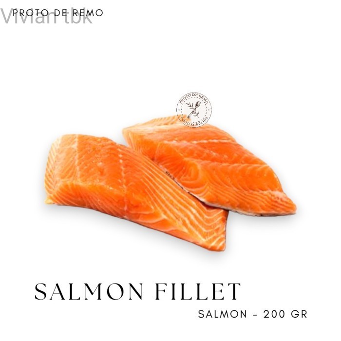 

vv Salmon Fillet | Salmon Steak 200gr