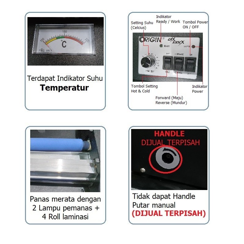 

Origin Mesin Laminating ORX-330 EX
