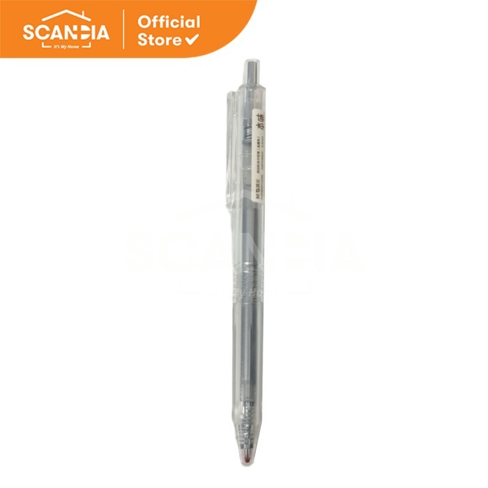 

SCANDIA Pulpen Retracteble Gel Pen Metal Silver 0.5mm (AGPH5603)