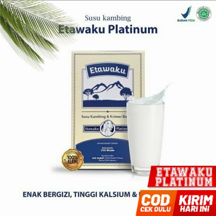 

ETAWAKU PLATINUM Susu Kambing Etawa 200 gr