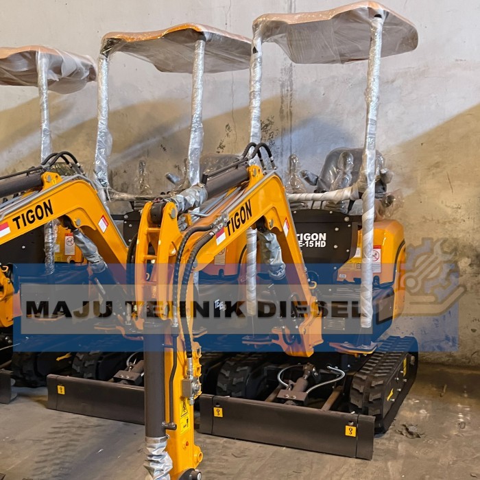Mini Excavator TIGON TE - 15 HD 1.2 Ton Powered by YANMAR [BOOK FEE]