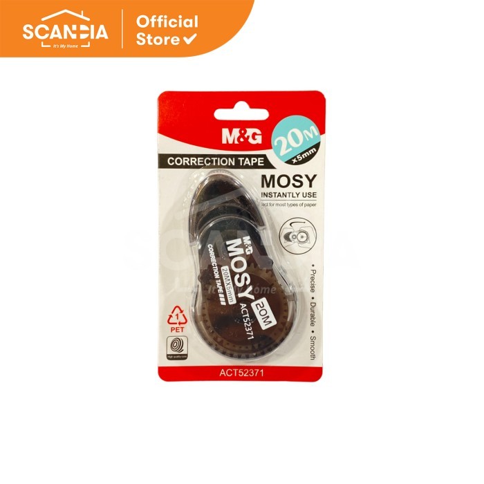 

SCANDIA Correction Tape Mosy Jumbo 20mx5mm (00011266)