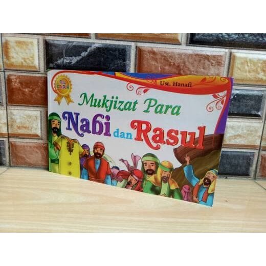 

Buku Cerita anak Bergambar/Buku Mukjizat Para Nabi dan Rasul Bergambar Berwarna Murah