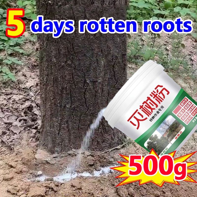 Terampuh 500G Obat Rumput Kill Tree Biologis Basmi Rumput Liar Dan Gulma Kill Grass Bubuk ebih Ampuh