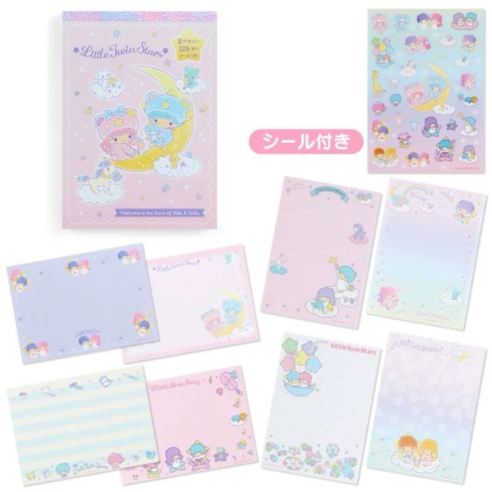 

kawaii sanrio memopad colorful notebook buku catatan kitty melody - Twinstar by Summerstore Id