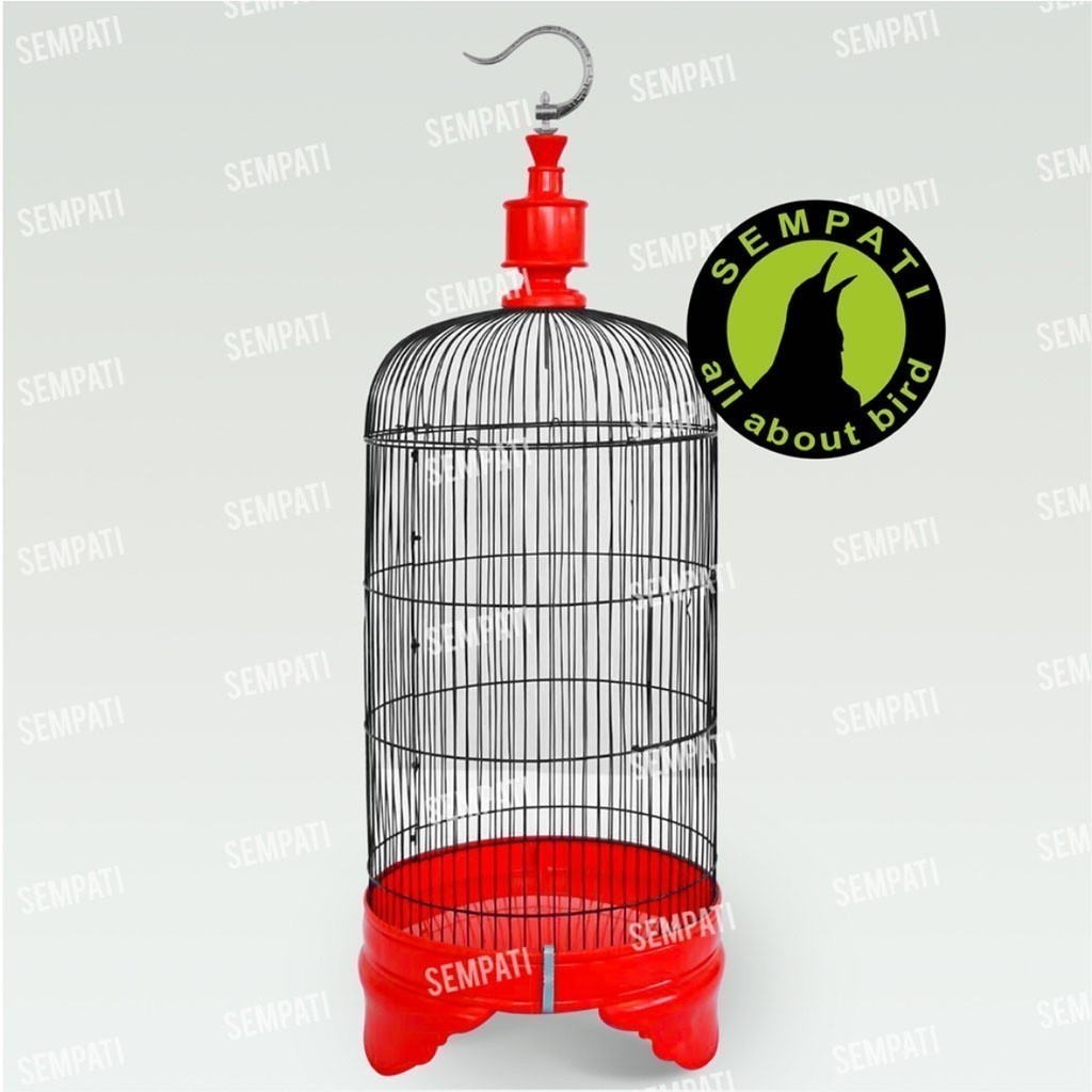 WRT SEMPATI Tebok Lovebird Pvc Plus Pion Tebok Anti Pecah Untuk Sangkar Kandang Lovebird Bulat