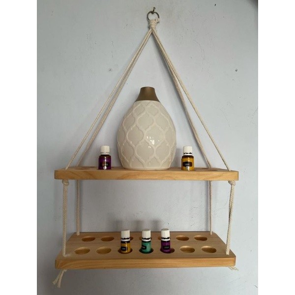 (LANGSUNG KIRIM) rak gantung, rak oil diffuser, ambalan