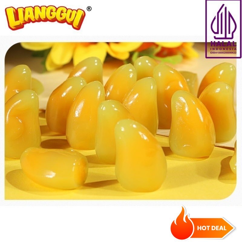 

[Harga promosi diskon] Lianggui Permen Gummy Jelly Rasa Buah | Fruity Jelly Gummies Rasa (Fruit Mix, Mangga, Stroberi, Jeruk) Cemilan Manis Andalan | CANDY JELLY GUMMIES MANGGO | Permen Lunak Viral Aneka Rasa Buah (Halal) Permen Lunak Lianggui Rasa Mangga