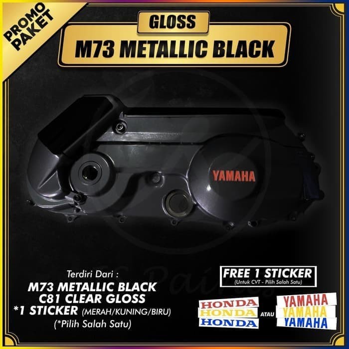 Cat Sapporo Ultimate Paket CVT M73 Metallic Black Glossy Yamaha