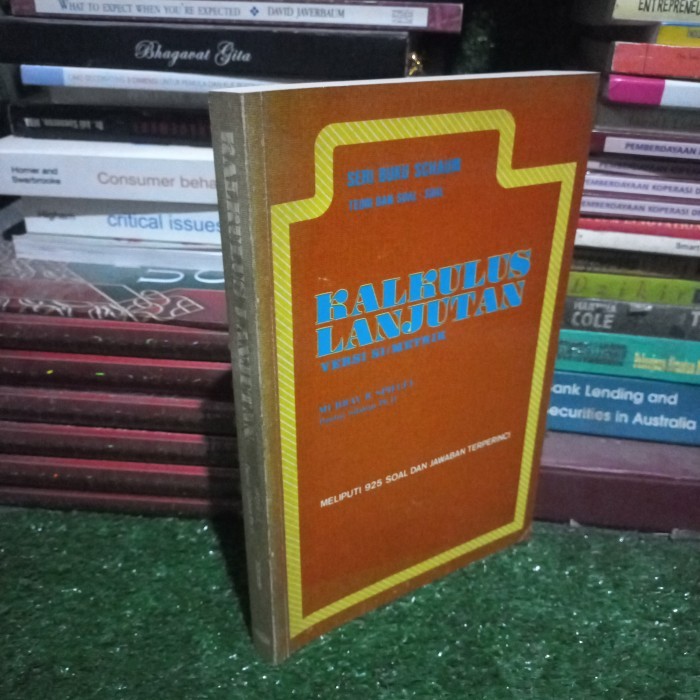 Buku Kalkulus Lanjutan Seri Schaum soal soal