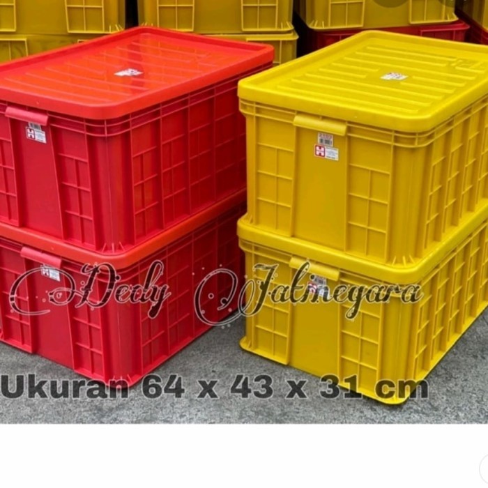 

Container Box Industri + Tutup 2103/ Kerajang Industri Rapat Hanata - Hanta2104+Tutup