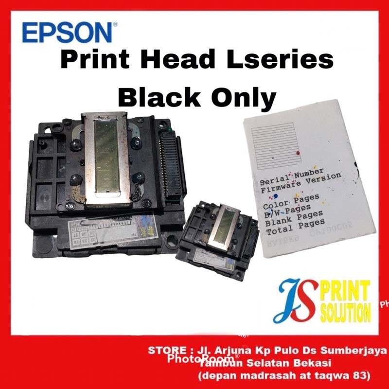 Print Head Printer Epson Black Only