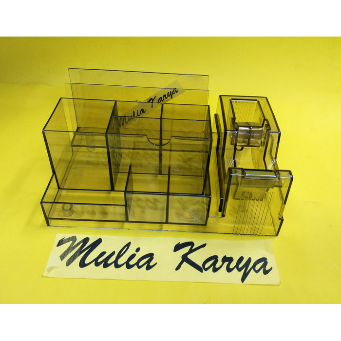 

Desk Set Organizer with Tape dispenser DS 388 / Tempat Pen