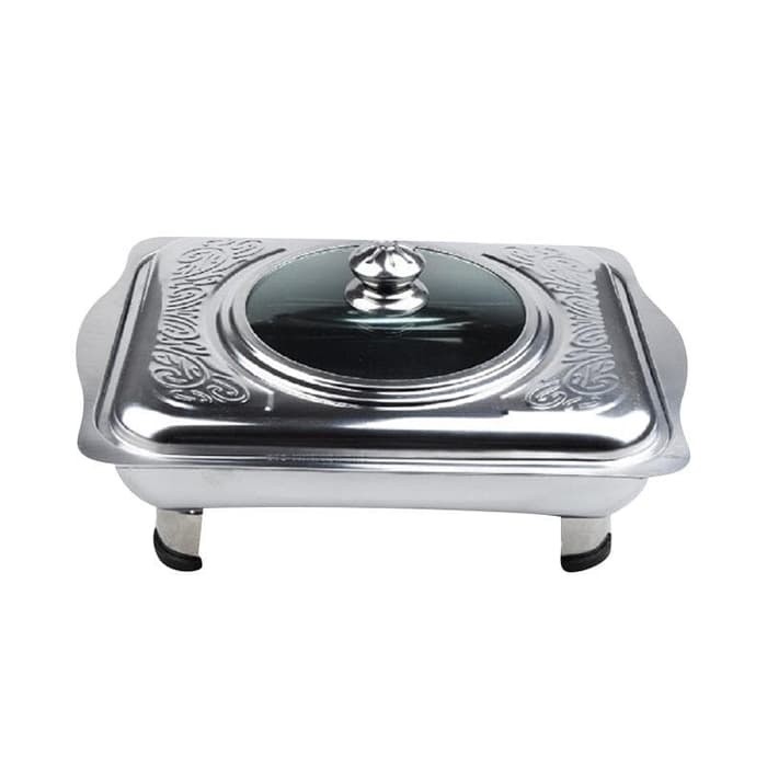 [TERMURAH] Tempat Makan Prasmanan Stainless Pan / Fast Food Dish Prasmanan Stainless