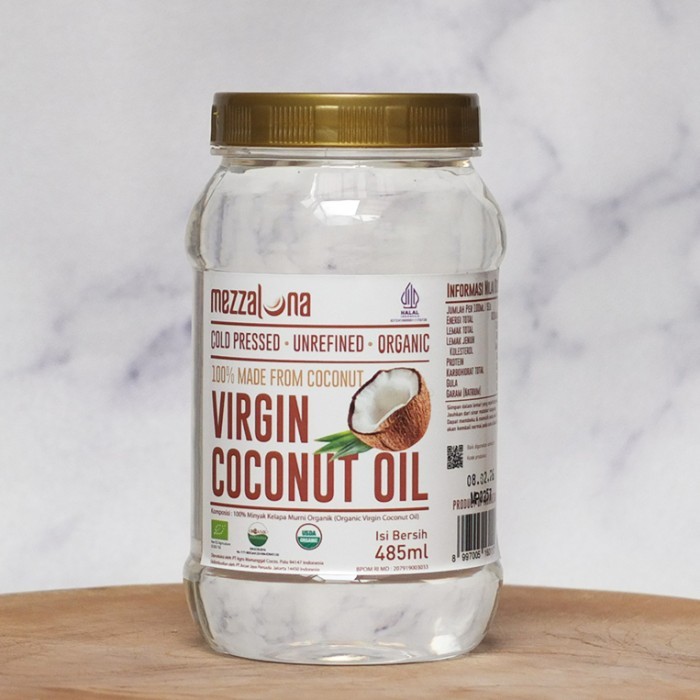 

Organic Virgin Coconut Oil Mezzaluna 500ml VCO Organik