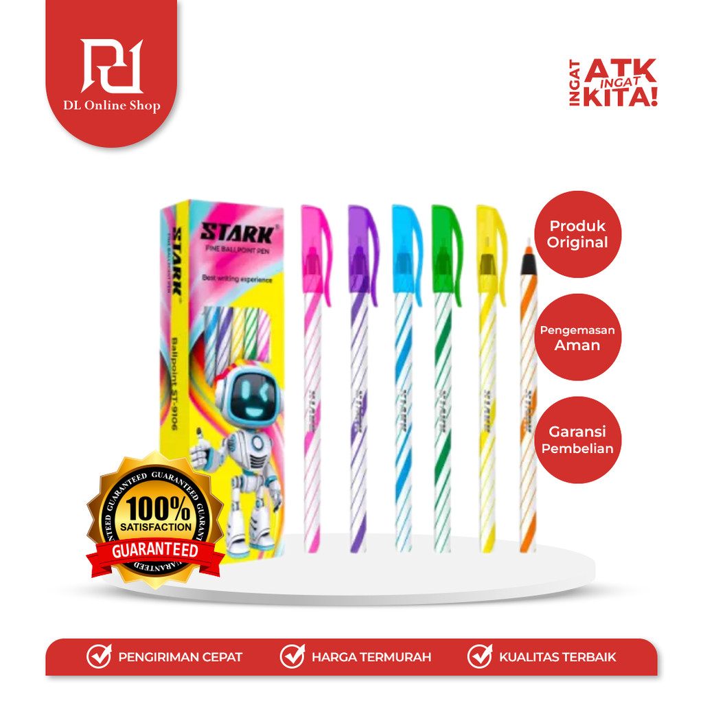 

STARK PULPEN ULIR ST-9106 (1LSN/ 12PCS)