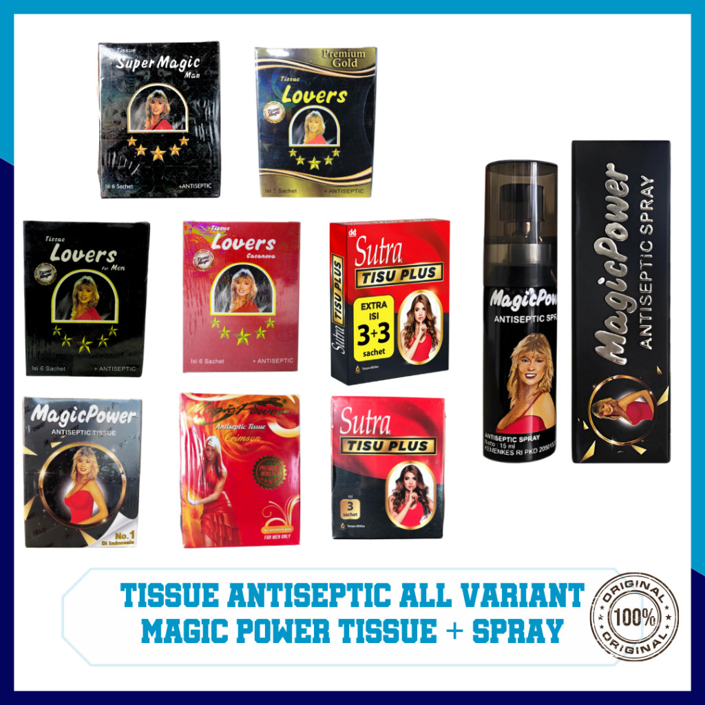 TISSUE ANTISEPTIC ALL VARIANT MAGIC POWER | TISSUE | SPRAY