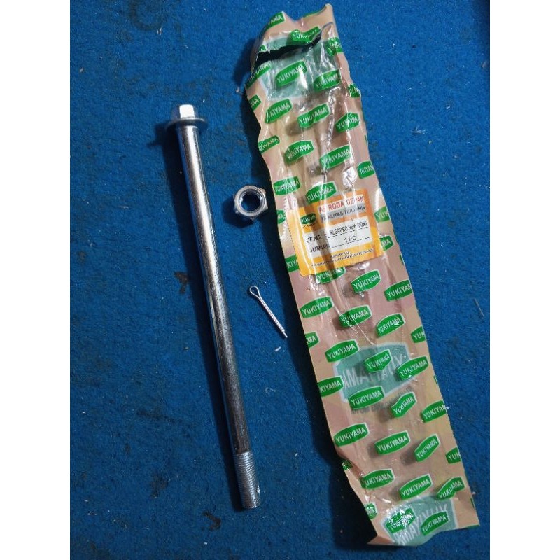 AS RODA DEPAN MEGAPRO NEW AS SASIS GARPU TENGAH VERZA AS RODA BELAKANG YUKIYAMA