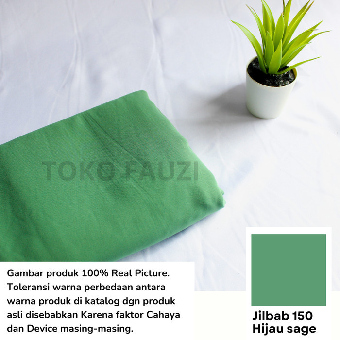 ✨TERLARIS✨ -Jilbab Segi Empat Jumbo 150 x 150 Bahan Wolfis Grade A Premium Tebal - Army