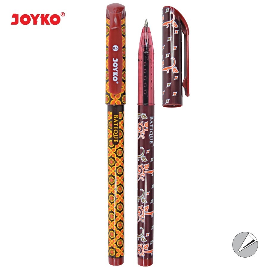 

Gel Pen / Pulpen / Pena Joyko GP-181 / Batique / 0.5 mm