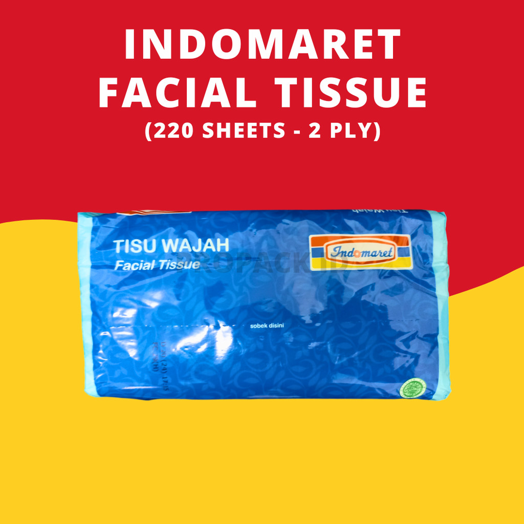 Tissue INDOMARET Facial Tissue 220 sheets | Tisu Wajah INDOMARET