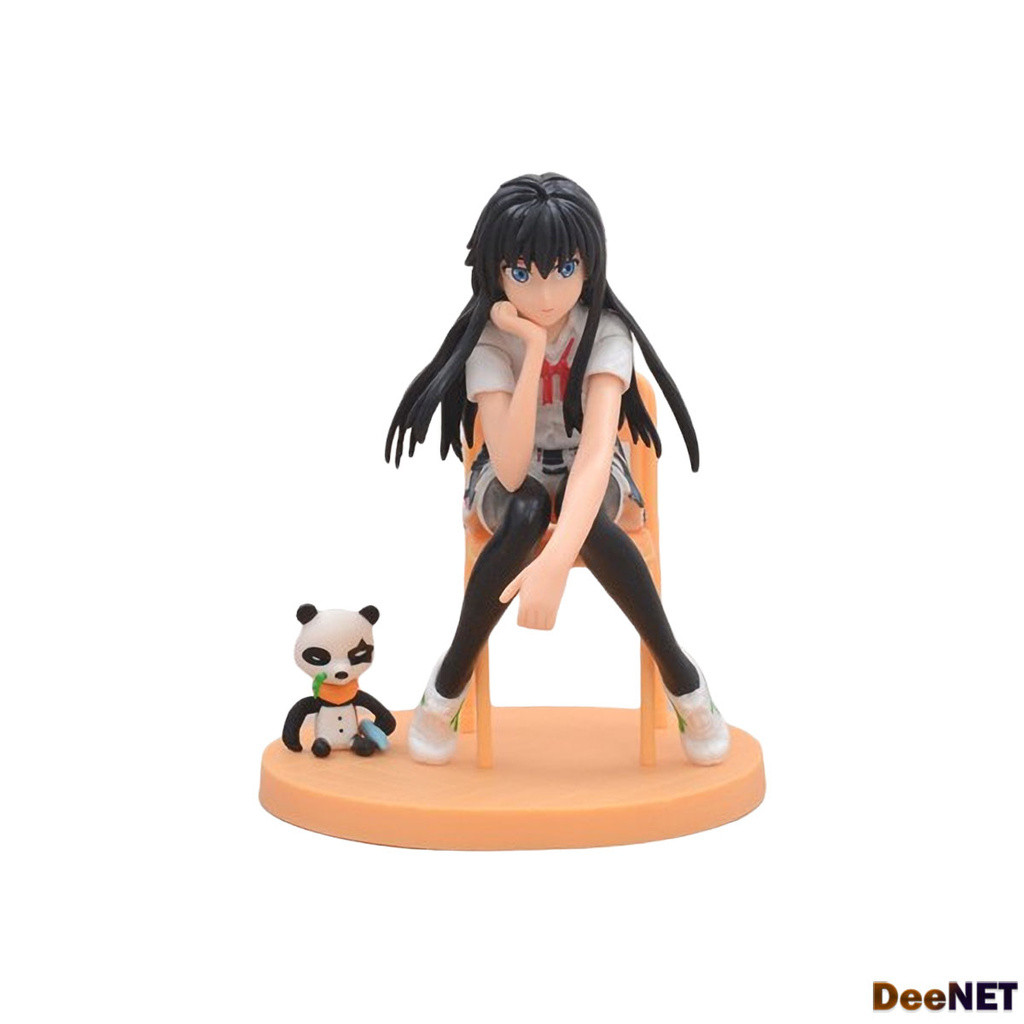 Yukino Yukinoshita Sitting on Chair Action FIgure