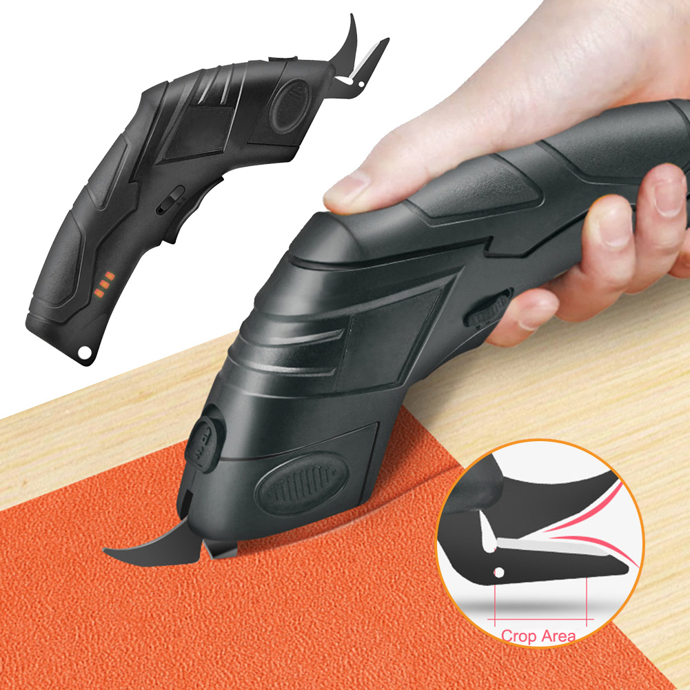 

Cordless Electric Tailoring Scissors Suitable For Cutting Cotton Fabric/Leather/Cloth/Carpet/PVC Sewing Tailor Scissor