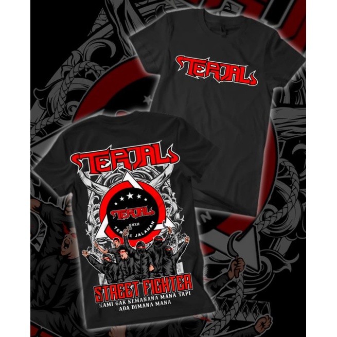 KAOS PSHT TERJAL TERATE JALANAN Kaos PSHT Distro Desain Simple