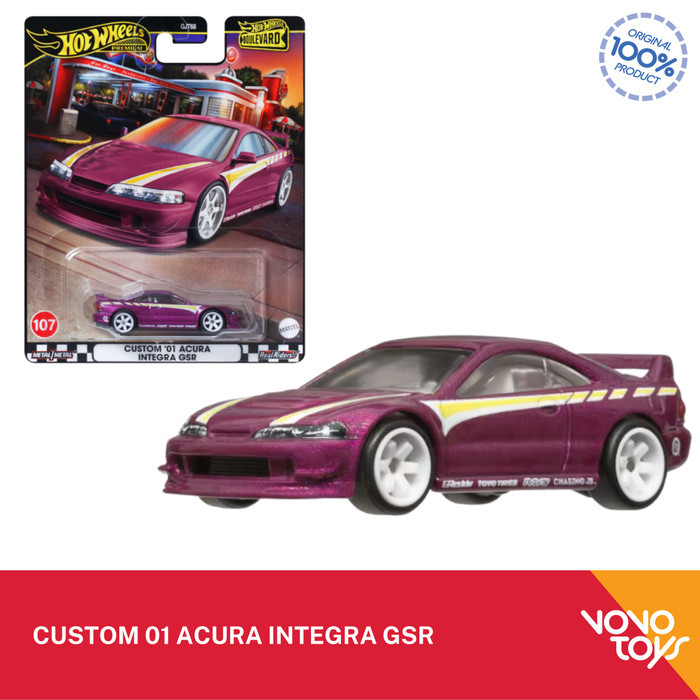 Hot Wheels Boulevard Premium Custom 01 Acura Integra GSR Hotwheels