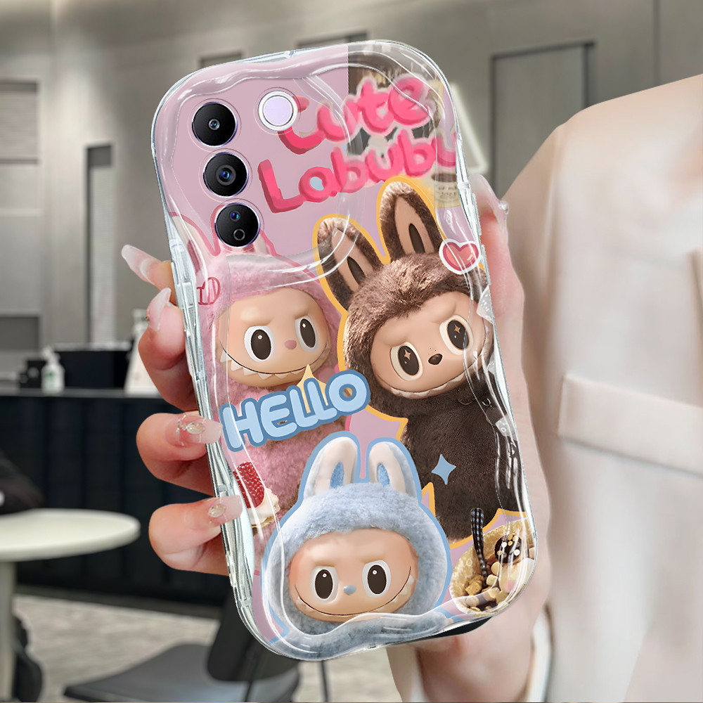 Vivo V27E Untuk Phone Case Softcase Soft Cesing Handphone Cover Populer Casing Kartun Cassing Hp Lab