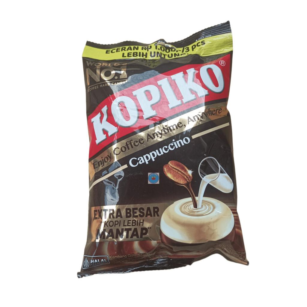 

Permen Kopiko Rasa Cappucino 50pcsx3,5gr