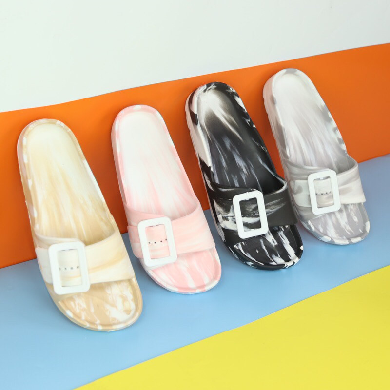 (MAKEBA) SANDAL SLOP WANITA GESPER/ PHYLON / BOLONI / SLOP WANITA