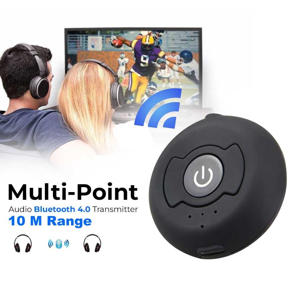 ( COD-Hshop9 ) Multi-Point Audio Bluetooth Transmitter Wireless Device Connector - H-366T