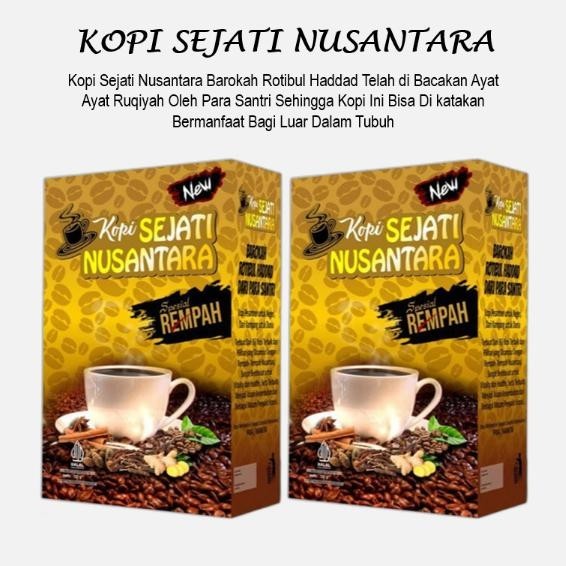 

READY STOCK 2 Box Kopi sejati nusantara lanang dan rempah