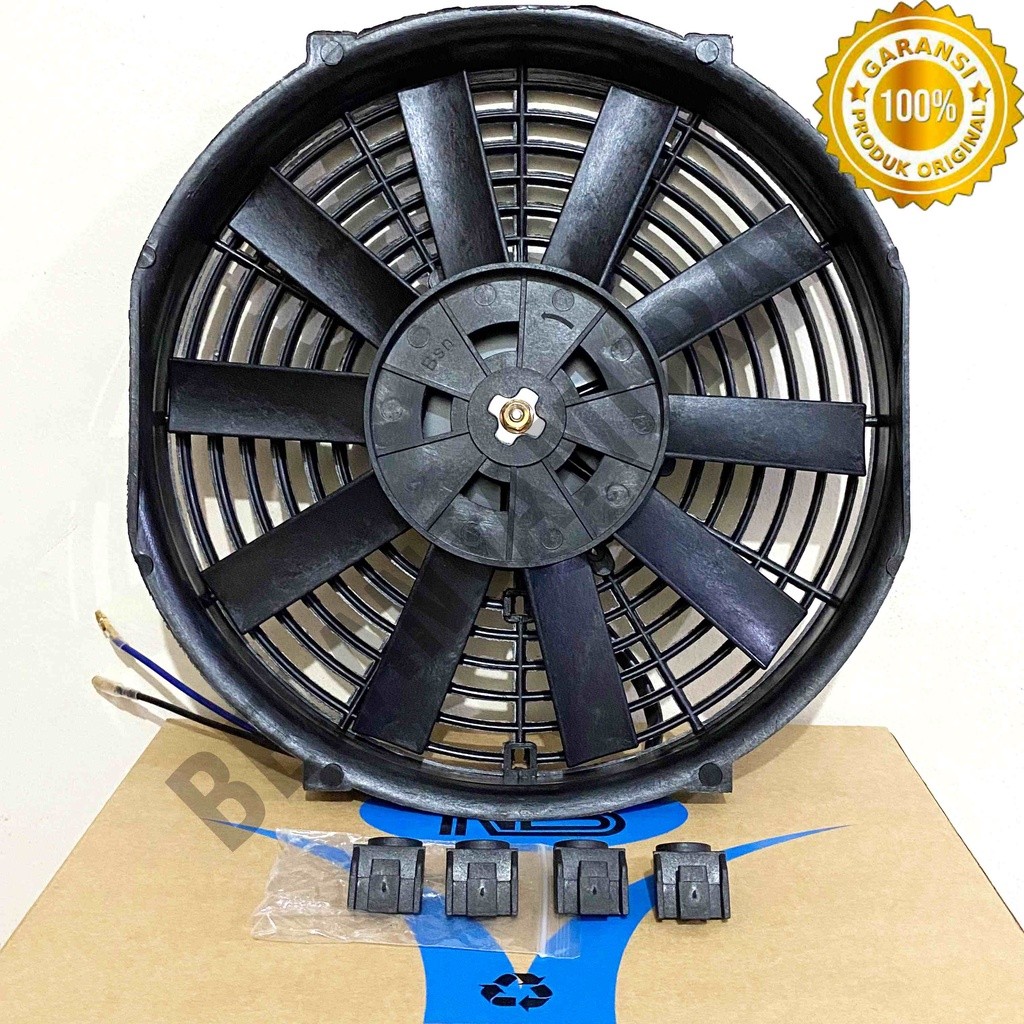 Extra Fan / Cooling Fan AC Mobil Universal / Cooling Fan 8" , 10” , 12" , 14" inchi 12V NIS