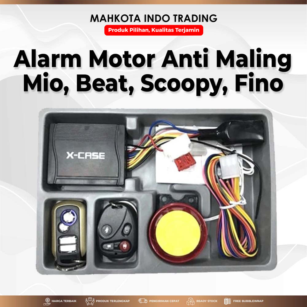 ALARM MOTOR Anti Maling Mio, Beat, Scoopy, Fino, Lexi, Nmax, Nouvo TOP