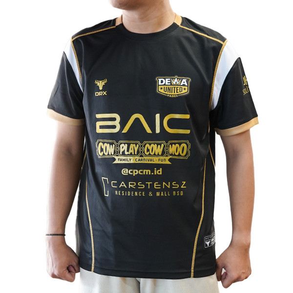 Jersey Dewa united Padel Black 2025