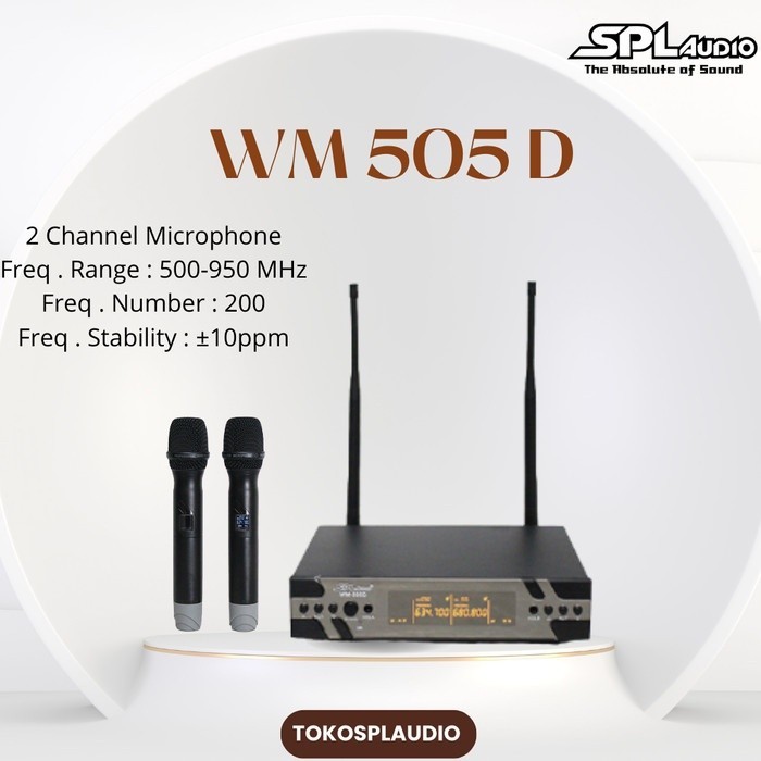 SPL Audio Wireless Microphone WM 505 D