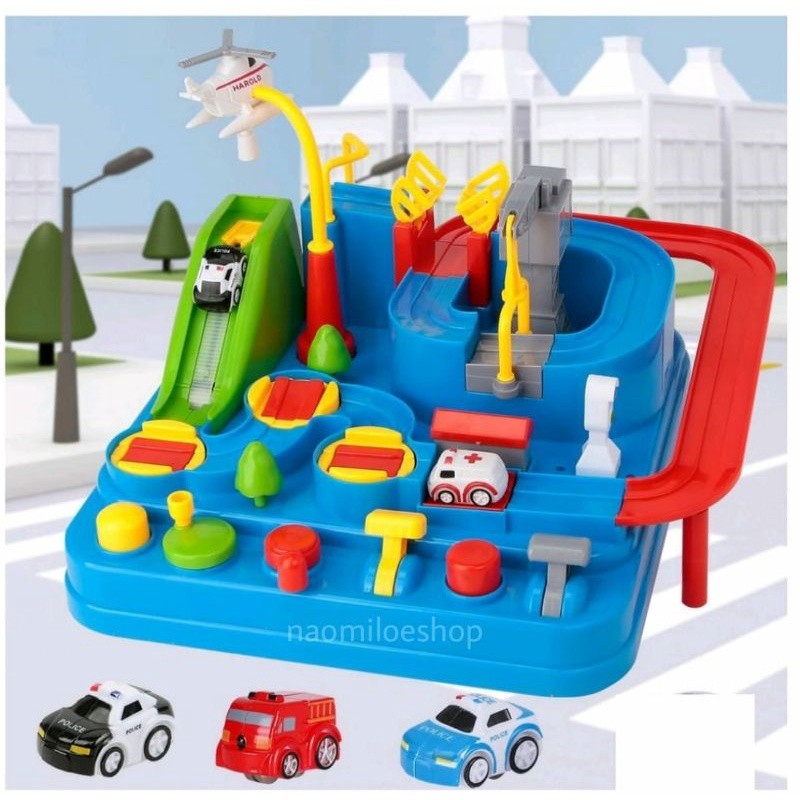 JAMIN MURAH CARS BRAIN GAME simulasi parkir mobil mainan lintasan mobil MAINAN  EDUKASI ANAK TRACK C