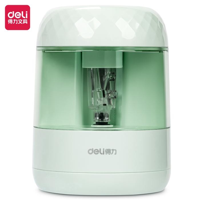 

Promo Deli Rautan Pensil Elektrik Otomatis / Electric Pencil Sharpener Lucu Pink Hijau VA100 Alat Stationery - Pink terlaris