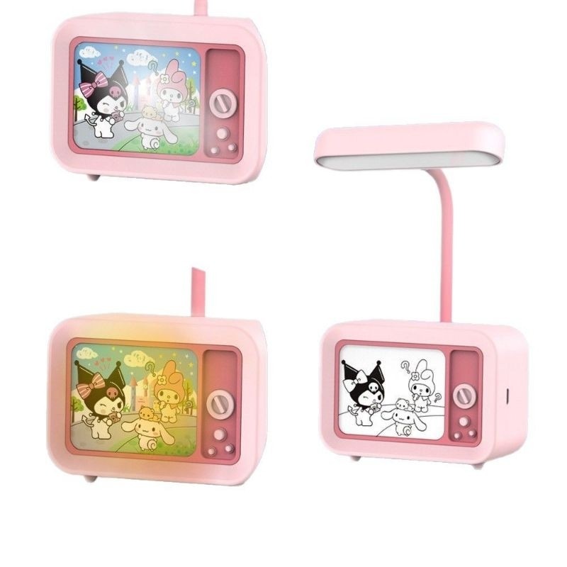 Lampu Belajar Anak Lampu Meja Tidur Tv Sanrio Serutan Pensil