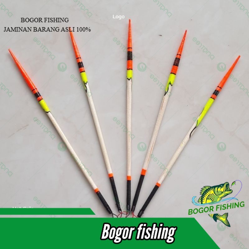 Pelampung pancing jarum motif 8cm 12cm