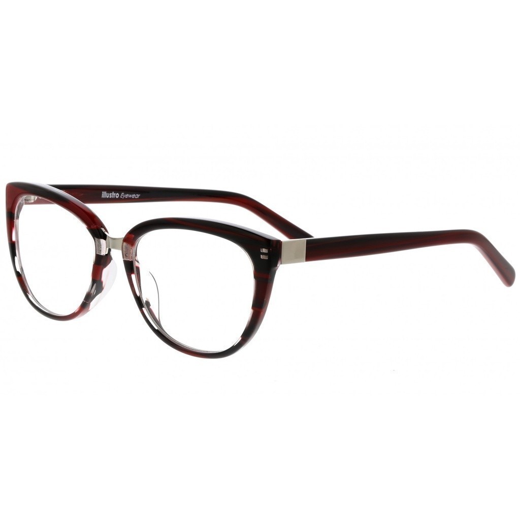 Illustro Kacamata Wanita F IR BV3474 RED   53