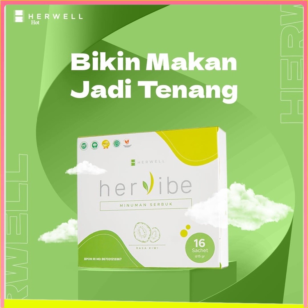 

Herwell Hervibe - Bikin Makan Jadi Lebih Tenang BPOM HALAL BEST SUPLEMENKU