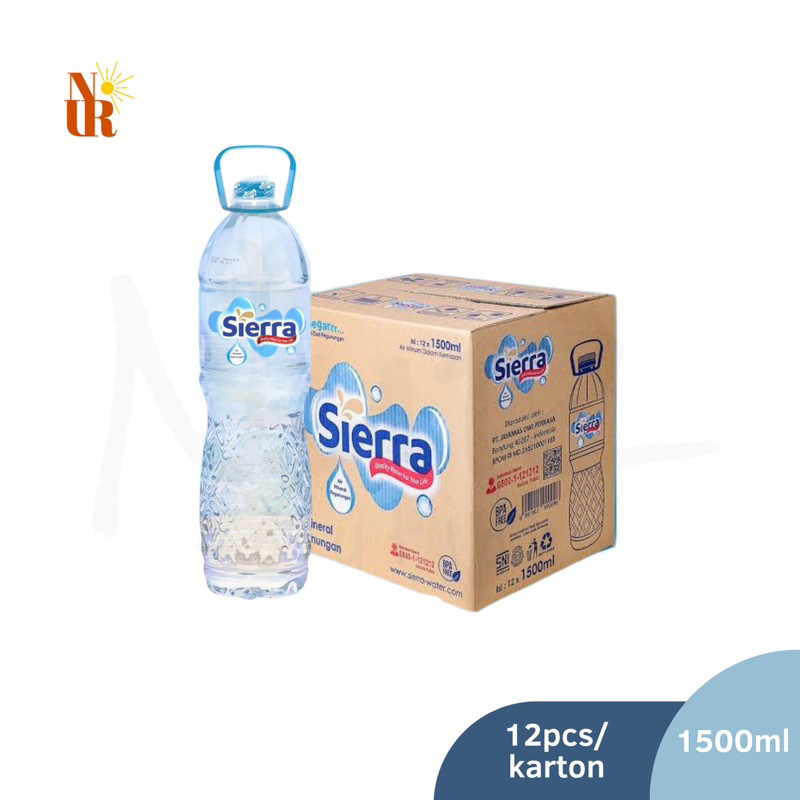 

Sierra 1500ml x 12pcs [Karton] / Air Mineral