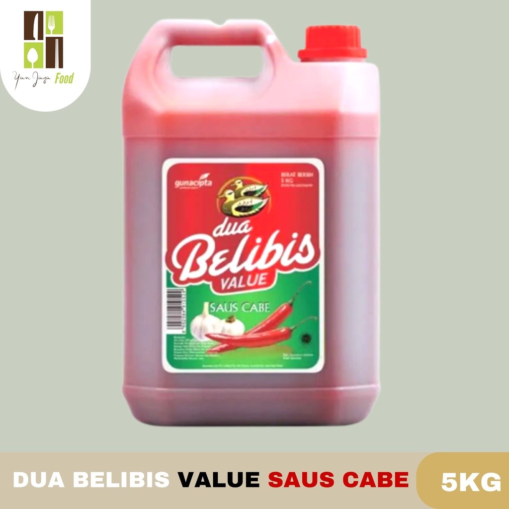 

Dua Belibis Value Saus Cabe/Saus Tomat 5kg