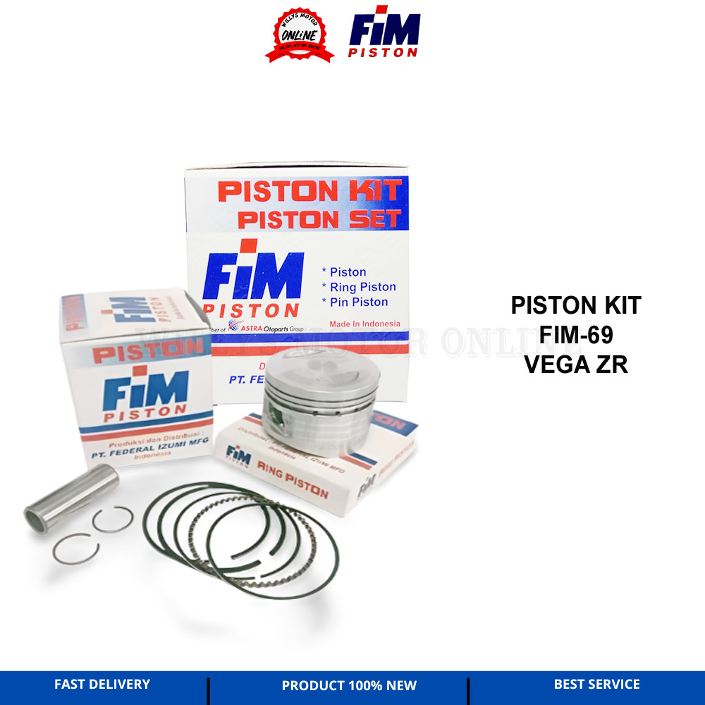 Piston Kit VEGA ZR Jupiter Z New Robot FIM IZUMI FIM69 STD 50 100
