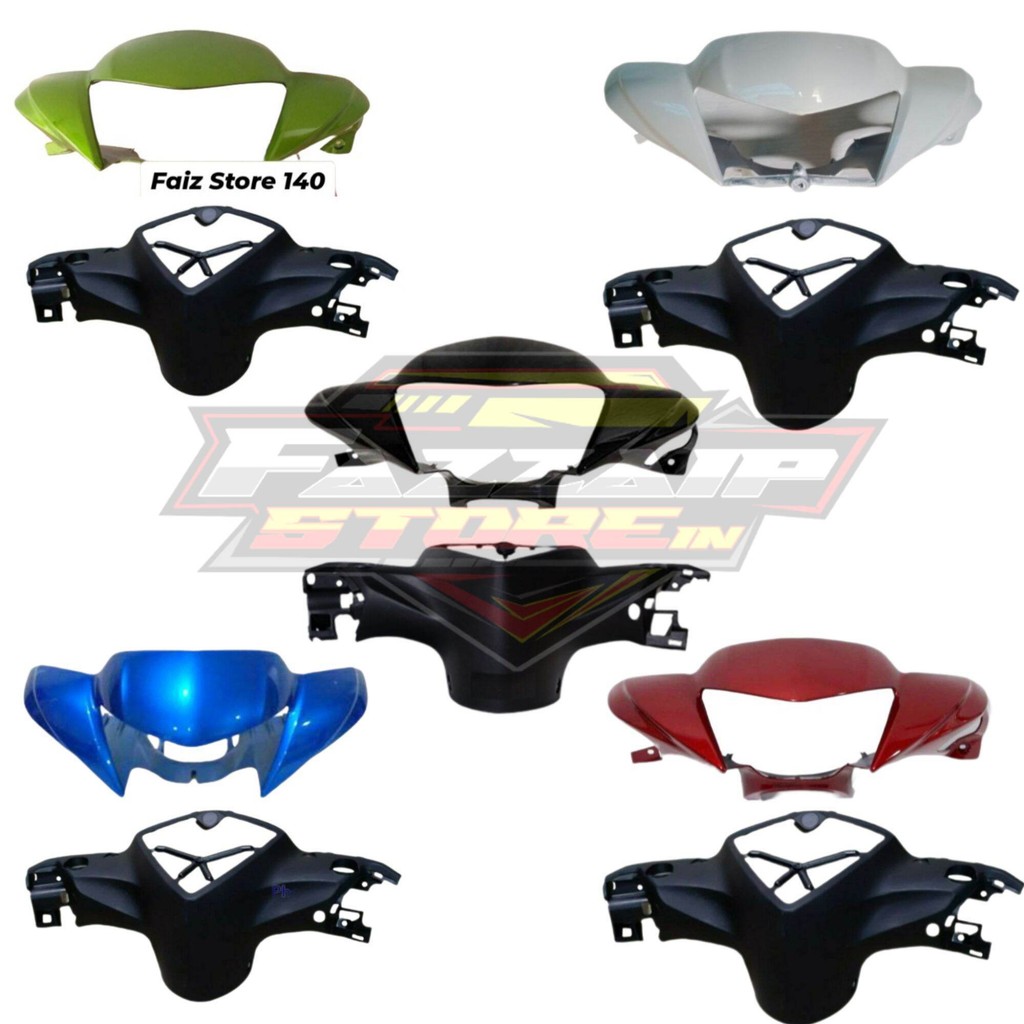 Promo (BISA COD) Batok Depan Belakang Mio J Variasi Warna Hitam Putih Merah Biru Hijau kualitas supe