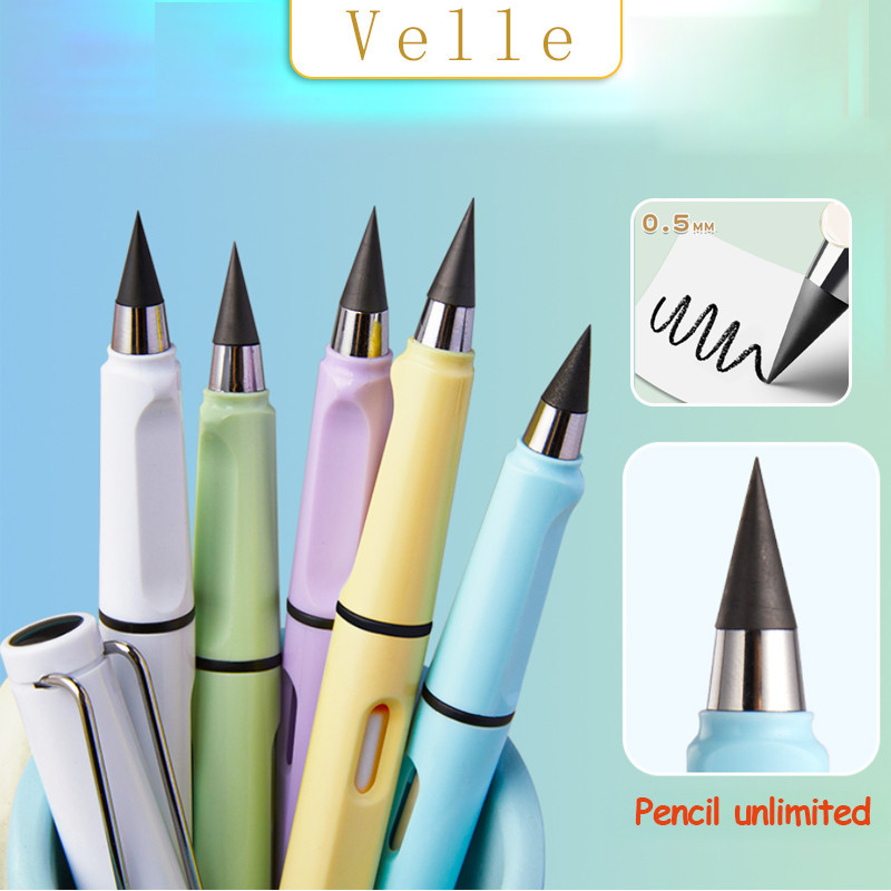 

KlikIniAja VELLE Unlimited Pencil/Pencil Mekanik / Pensil Tanpa Rautan / Pensil Sekolah/upgrade Pencil